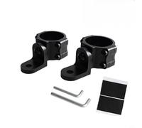 Risveglio Adjustable UTV Whip Light Mount Bracket for Off Road Vehicles, Aluminum LED Light Bar Holder (A Pair Of)