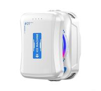 Risveglio AI Mobile Phone Cooler with Magnetic Mount, Digital Temperature Display, 4-Mode Gaming Cooling Fan, RGB Light, Quiet Operation(White)