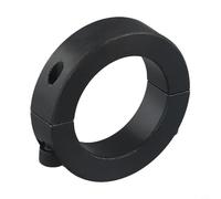 Risveglio Black Steel Two Piece Shaft Collar Clamp Ring, Split Retaining Ring for 10mm 40mm Bore, High Axial Holding Force(40mm)