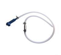 Risveglio Brake Fluid Drain Bottle 1L with Check Valve, Manual Oil Catch Container for Car for Motorcycle Electric for Bike Bleeding(with Check Valve)