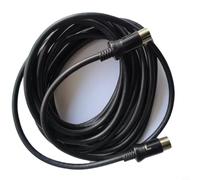 Risveglio Car Audio Interface Cable 13 Pin DIN Male to Male 5M Compatible with Clarion and for Kenwood Radio Stereo Wiring Black
