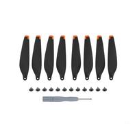 Risveglio Colorful 8-Pack PC Propeller Set for for mini 4 for Pro/for for mini 3 for Pro, Low-Noise Blades, Easy Installation for Replacement Parts Aerial Photography(A)