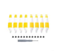 Risveglio Colorful 8-Pack PC Propeller Set for for mini 4 for Pro/for for mini 3 for Pro, Low-Noise Blades, Easy Installation for Replacement Parts Aerial Photography(C)