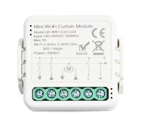 Risveglio Curtain Switch Module Roller Blinds & Shutters, WiFi for Tuya Life App Remote Control, Voice Control Compatible with for Google Home, AC 100-240V(wifi)
