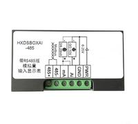 Risveglio Digital Display Head 0-10V 0-20MA Analog Signal Meter with RS485 Liquid Level Concentration Sensor DC6-25V Black