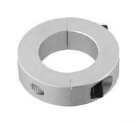 Risveglio Double Split Shaft Clamp Collar 45mm 50mm 55mm 60mm, Aluminium Alloy Clamping Ring for Secure Stabilization(50mm)