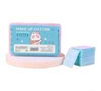 Risveglio Dual Sided Makeup Remover Pads 100PCS 3 Layer Cotton(Blue)