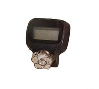 Risveglio Electronic Finger Counter with LED Display, Handheld Tally Clicker for Knitting, Crochet, Sports Scoring Classroom Use(Brown)