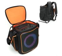 Risveglio EVA BackPcs Case for JBL 2, Portable Outdoor Speaker Storage Bag with Adjustable Straps, Black