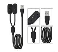 Risveglio Fast Charging USB Cable for Tractive GPS - 1M Black Data Wire for Adventure XL Green XL Pet Devices(White)