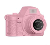 Risveglio for Compact 2K HD for Mini Digital Camera with Filters, LED Fill Light, Expandable 128GB for Memory, 1.47 Inch IPS Screen, Type- Connectivity, Black(Pink)