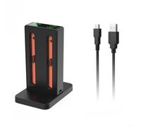Risveglio for Compact for Dual Charging Station Switch 2 Controllers, Secure with for Red Green LEDs and Sound, Type- Input