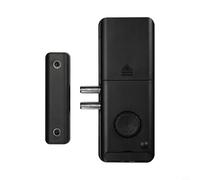 Risveglio for Door Lock with App Control and IC Card, for Tuya Compatible Electronic Deadbolt with Remote, History and Alerts, Black