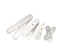 Risveglio for Heavy Duty for Stainless Steel Folding Hinge Flip, Single Unit Cabinet for Door Stay Support, Design 7.6x1.6cm
