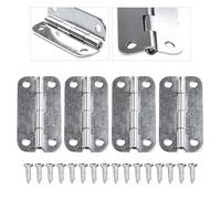 Risveglio for Replacement Cooler Hinges for Igloo Ice Chests 25 165 Quart 4 Pack 304 for Stainless Steel with Screws Rust Resistant 2.4x1.3 Inch for Heavy Duty