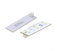 Risveglio for Replacement LED Light Assembly SW-BX02B 49031078 Fridge 65mm 12V 2-Pin Connector Daylight White(2pcs)