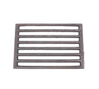 Risveglio for Replacement Square Cast Iron Fire Grate Hark, Robust Fireplace Insert Secure Log Placement(28 * 19.5CM)
