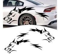 Risveglio for Wolf Vinyl Decal Sticker for Car for Door Side Pickup for Truck for RV Boat Laptop Wall Decoration DIY Graphic