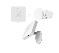 Risveglio for Zigbee Human Presence Sensor with Luminance & Distance Detection, Compatible with for Tuya Life, Z2M, and for Google Home, White 6x6x4cm(#2)