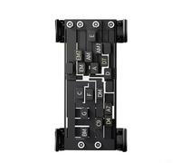 Risveglio Guitar Chord Presser, Ergonomic ABS Trainer Beginners to Master Chords, for Compact Learning 20x11x9cm Black(Is black)