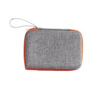 Risveglio Hard Carrying Case for GiiKER Super Blocks Puzzle Game, Lightweight Protective Storage Box with Organizer, Shockproof Travel Pouch Console & Accessories, for Orange-Gray(Orange-gray)