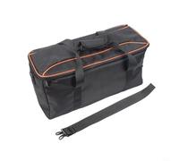 Risveglio Hard Shell Travel Case for JBL for partybox On-The-Go Essential, Shockproof Storage Bag with Shoulder Strap and Top Pocket for Accessories, Black