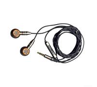 Risveglio Hi-Fi Wired Earbuds Starlight Dual Driver System MMCX Replaceable Cord Deep Bass Audiophile Headphones 1.2 Metre(3.5mm)