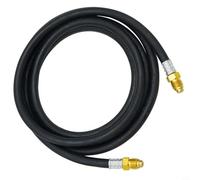 Risveglio Inert Gas Welding Hose 5 8 Inch UNF 18RH for Argon Helium TIG MIG Flowmeter Regulator, 300PSI Rubber Tube(20FT)