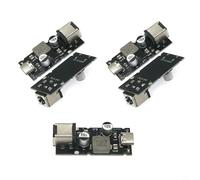 Risveglio Interface Fast Charging Module with PD3.1 and for QC3.0 5V/3A 9V/3A, 12V/3A 20V/3.25A Charging Circuit Board, Step-Down Converter, Automatic Voltage Adjustment(DC5521)