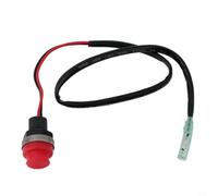 Risveglio Keyless Push Button Start Stop Switch, Marine Waterproof Ignition Switch, 45cm Wire, for Boat Outboard Engine