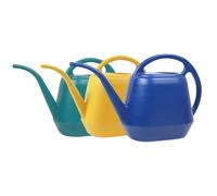 Risveglio Long Spout Watering Can 2L, Thickened Plastic Garden Sprayer with Ergonomic Handle for Indoor Outdoor Plants Flowers
