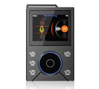 Risveglio Lossless HiFi Music Player with DSD256 Decoding, BT 5.0, 50H Playtime, 2.4"" Display, for Compact Zinc Alloy MP3 Player Outdoor(A)