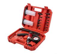 Risveglio Manual Vacuum Pump Tester Kit Brake Clutch Bleeding Red Case