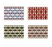 Risveglio Microfiber Bath Mat Soft Absorbent Non-Slip Quick-Dry Bathroom Rug, Machine Washable Floor Mat Shower Entryway Kitchen 45x70cm