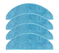 Risveglio Microfiber Mop Cloths for Liectroux G7, RC4S EVOLUTION AIRO Robot Vacuum, Reusable Replacement Parts, 4 Pcs(4 PACK)