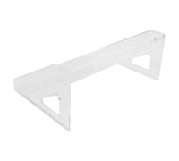 Risveglio Multi-Layer Transparent Ladder Display Case, Acrylic Storage Box Action Figures Blind Boxes, Modular Shelving Unit Desk Decoration