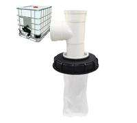 Risveglio Nylon IBC Bottom Filter 110mm, 2-Pack Drainage Strainer Recycled Water Tanks, Industrial & Agricultural Debris Removal