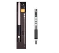 Risveglio Portable T12PRO Soldering Iron, 65W PD USB- Power, for OLED Screen Real-Time Temp 180-450C, Fast Heating Repair Pen