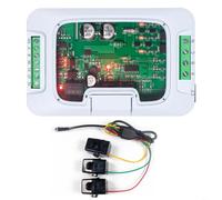 Risveglio PZEM-6L24 Industrial Three-for Phase Energy Meter 380V 100A RS485 for Modbus-RTU Active Reactive Power Monitor with UART Interface(Host + opening)