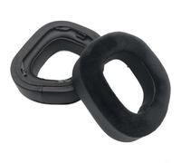 Risveglio Replacement Earpads for Corsair HS80 RGB Wireless Gaming Headset, Soft Protein Leather Ear Cushions, Black(E)