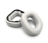 Risveglio Replacement Earpads for Corsair HS80 RGB Wireless Gaming Headset, Soft Protein Leather Ear Cushions, Black(B)