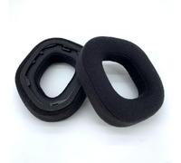 Risveglio Replacement Earpads for Corsair HS80 RGB Wireless Gaming Headset, Soft Protein Leather Ear Cushions, Black(H)