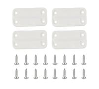Risveglio Replacement Hinges and Screws Igloo Coolers 50-165 Qt, for Heavy Duty for Plastic Lid Repair Kit with Stainless Steel Bolts Included