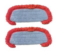 Risveglio Replacement Mop Pads Compatible with Shark UD70250, Washable | Microfiber Cloths for AD51005 BD21005 SD21000, Hard Floor Cleaner Accessories, 2pcs