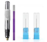 Risveglio Reverse Spiral U8 Sliding Thread Drill Bit Set Removing for Broken Screws from Electronic Devices(4pcs)