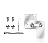 Risveglio Safety Interlock Kit Compatible with and 100A Panels, Silver Alloy Bracket with Drill Bit