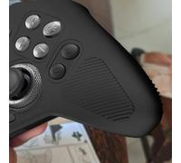 Risveglio Shockproof Silicone Case for FLYDIGI Vader 4 for Pro Controller - Protective Cover with for Soft Grip, Lightweight Gaming Accessory, Black