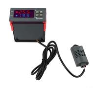 Risveglio SHT2000 Programmable Temperature and Humidity Controller, Digital Thermostat 10A Output, Precise Control -20 to 60 Heating Ventilation Systems(220V)