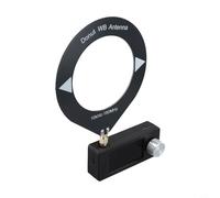 Risveglio SI4732 Radio Receiver 1.9 Inch IPS Screen 0.5-108MHz AM FM SW LSB USB, 800mAh Portable Loop Antenna for ESP32-S3, Black(Black)