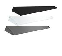 Risveglio Silicone Slope Climbing Strip Robot for Vacuum, Flexible Self- Threshold Ramp, 1M Cuttable Doorway Transition Bar Smooth Crossing, White